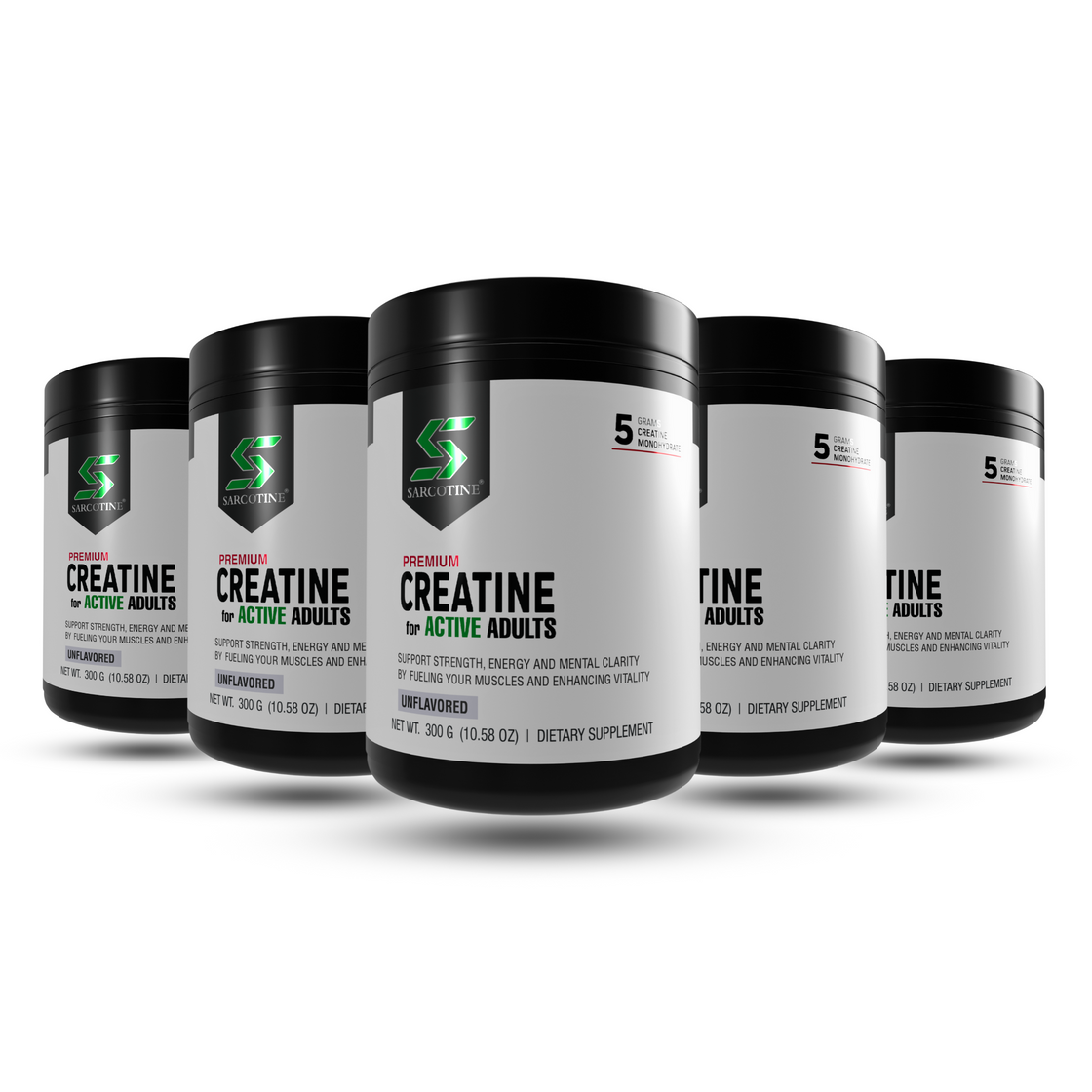 Sarcotine 5-Pack – Total Wellness Bundle (15% OFF)